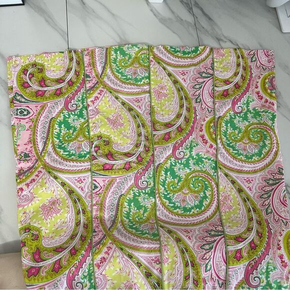 Chadwicks Paisley Midi Skirt - Pink, Green, Yellow - Picture 3 of 8